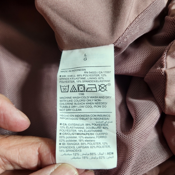 Old Navy Women's Active Stretchtech Mauve Jacket Large - Picture 4 of 8